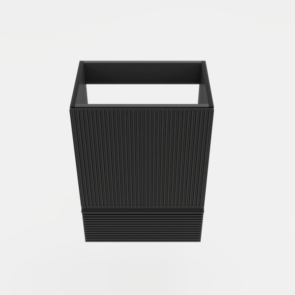 English Elm Gada Matte Black Freestanding Bathroom Vanity Cabinet with Drawer Modern Storage W1865P279901