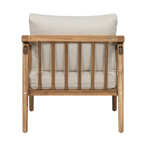 English Elm Christopher Knight Home® - Westin Elegant Acacia Wood Club Chair Set Of 2 With Removable Cushions For Stylish Outdoor Comfort N775P239512N