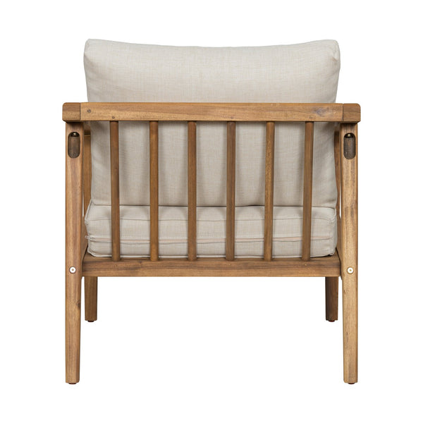 English Elm Christopher Knight Home® - Westin Elegant Acacia Wood Club Chair Set Of 2 With Removable Cushions For Stylish Outdoor Comfort N775P239512N