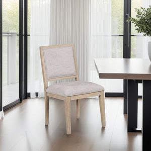 English Elm Kizie Wood Dining Side Chairs Set of 2 Rustic Sunken Panel Farmhouse Design B056P416967