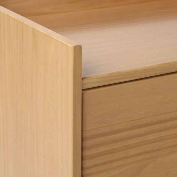 Lee Mid-Century Modern 2-Drawer Nightstand with Sleek Design and Spacious Storage for Every Space