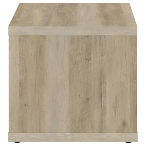 English Elm Hermosa Rustic Open Shelf Coffee and End Table Set for Farmhouse Living Rooms B062S01527