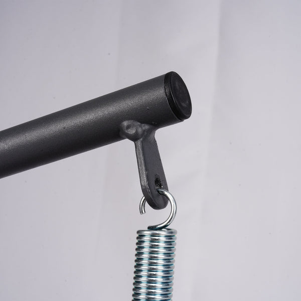 English Elm Cat Swing Bed With Stand & Plush Cushion - Stylish Indoor Egg Chair For Small Pets - Green Wicker Design W2500P283881