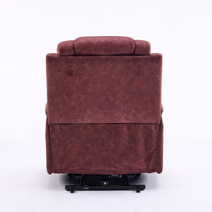 English Elm Oversized Power Lift Recliner with Massage Heat and Infinite Recline for Home Theater W3698S00002