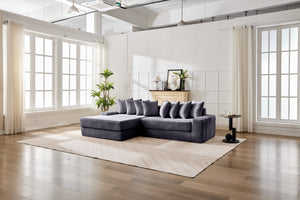 English Elm Convertible Floor Sofa Bed - Stylish Corduroy Couch, Space-Saving Foldable Mattress For Comfort & Versatility W2915S00076