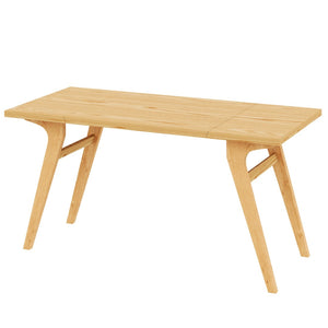 English Elm Transformer Solid Wood Convertible Table Adjustable Height Expandable Top for Small Spaces Natural N735P406282N