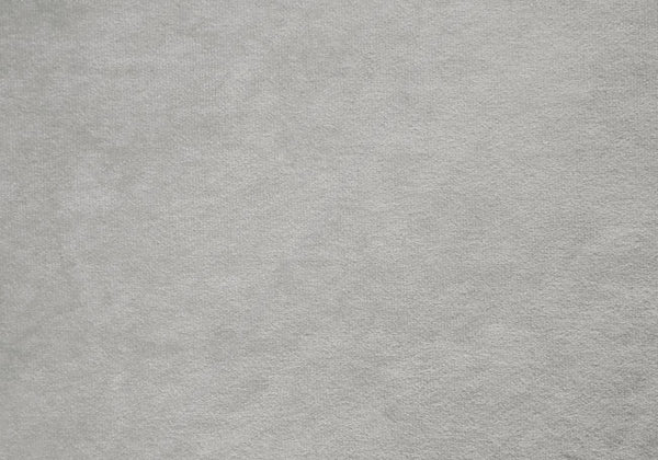 English Elm Nightstand, Upholstered Grey Velvet End Table With Two Drawers And Chrome Accents For Modern Elegance B2710P219506