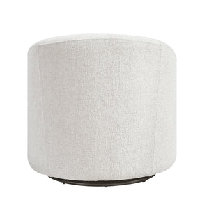 English Elm Contemporary Tufted Back Accent Chair with Reversible Removable Cushion, Solid Wood Legs, Cozy Upholstery Beige 31 L x 30.5 W x 31 H B011P379747