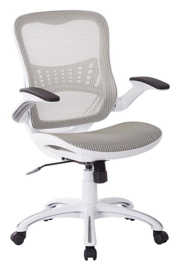 OSP Home Furnishings Riley Office Chair White Mesh