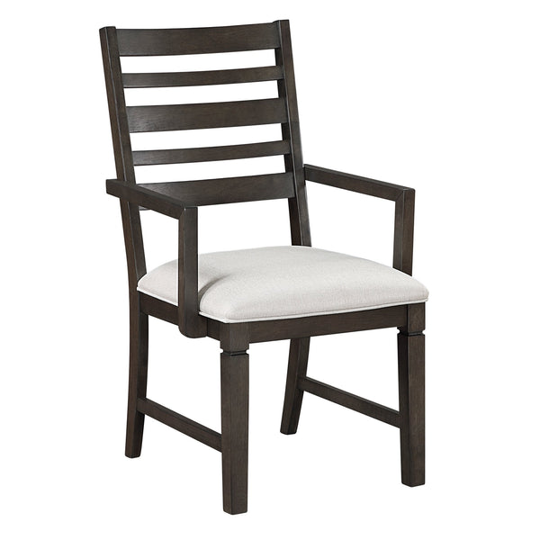 English Elm Classic 7-Piece Dining Set In Dark Espresso Finish With Extendable Table & Comfortable Chairs B011S01904