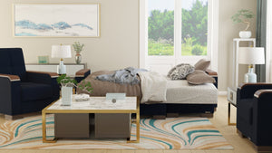 English Elm Primenest Zenaero Upholstered Convertible Chaise Lounge With Storage - Elegant Comfort & Style B030P303555-GIGA