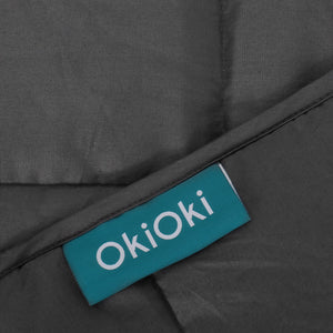 English Elm Christopher Knight Home® - 205T Cotton Weighted Blanket 20lbs – Breathable 7-Layer Cooling Design for Deep Pressure Sleep Aid Grey 72154.00GRY