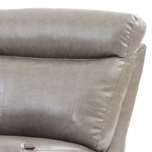 English Elm Ward PU Wedge Sectional Piece for Spacious Seating – Durable Faux Leather, Easy-Clean, Converts Easily Gray 60 L x 26 W x 30 H B078P301549
