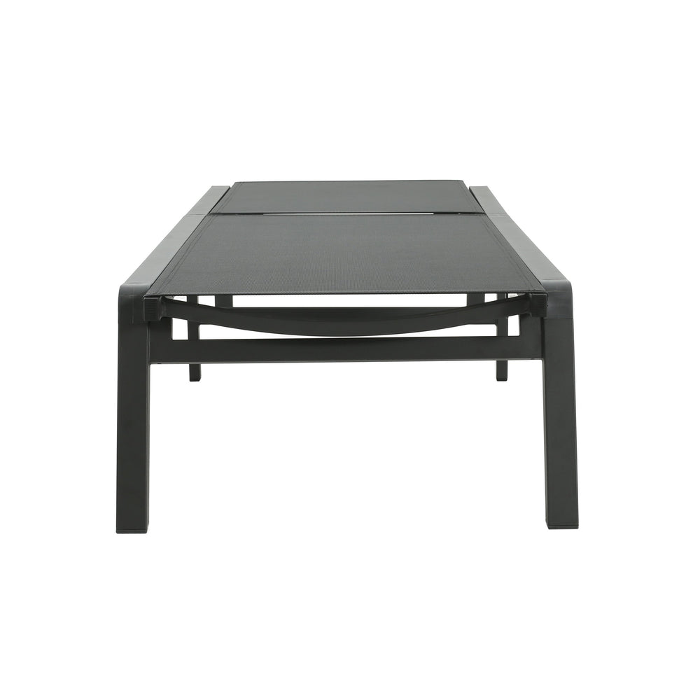 English Elm Christopher Knight Home® - CAPE Coral KD Chaise Lounge Set of 2 - Breathable Mesh, Rust-Resistant Aluminum, 4-Position Recline, Wheels N779P180399B