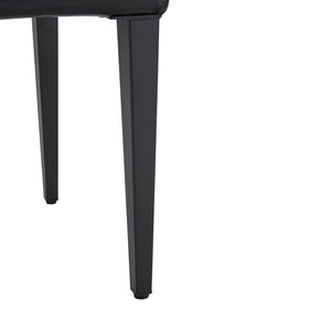 English Elm Table With Integrated Storage And 8 Ergonomic Black Pu Chairs For Modern Dining And Entertaining W1151S04270-GIGA