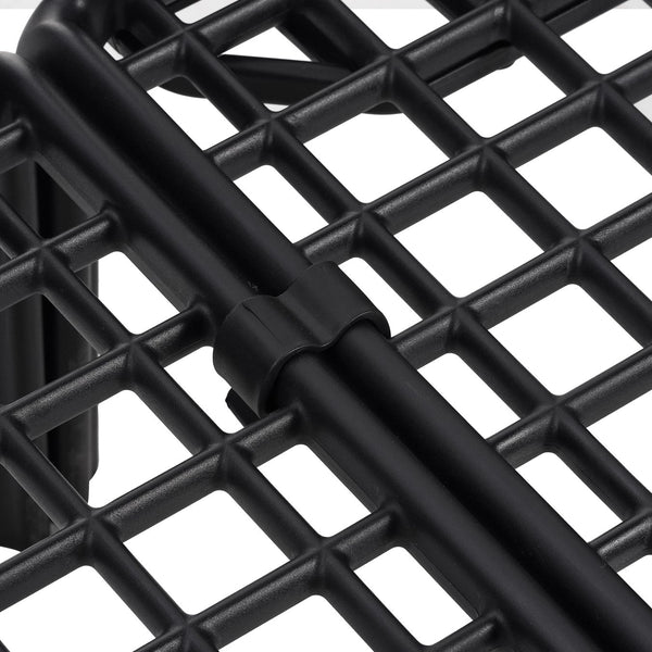 English Elm Christopher Knight Home® - 3 Piece Patio Conversation Set with Deep Seating Loveseat and Square Glass Coffee Table, Waterproof Cushions, Modern Outdoor Patio Furniture for Porch and Balcony (Seats 2, Heavy-Duty 400lb Capacity) Black+ Gray N780P199459B