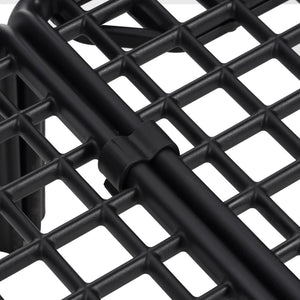 English Elm Christopher Knight Home® - 9 Modern 9-Piece Patio Conversation Set with Deep-Seating Waterproof Cushions and Glass Tabletop Black+ Gray N780P1994544499B