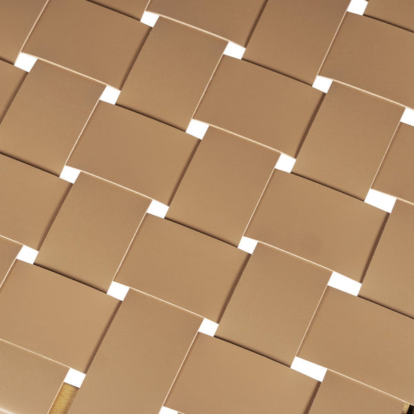 English Elm Christopher Knight Home® - Stylish Acacia Wood Bench with Woven PU Leather Seat — Durable Frame, Teak Tones, Versatile Accent Seating N769P233051N