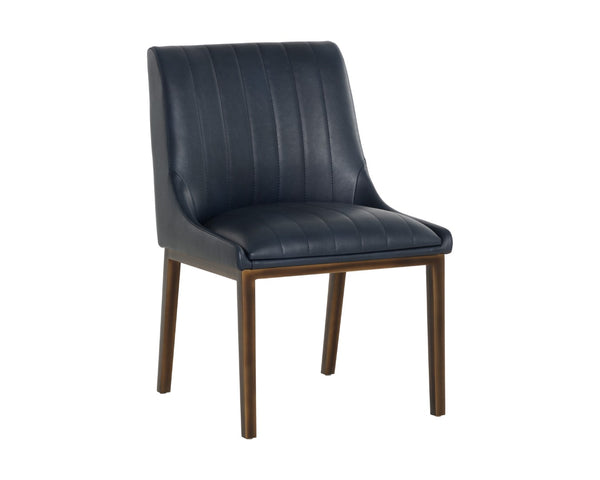 Sunpan HALDEN DINING CHAIR in Bravo Admiral - Sleek Mid-Century Modern Design with Comfort & Style 112218