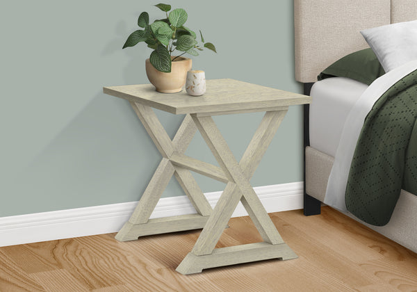 English Elm Accent 2-Tier Narrow End Table with Drawer and Shelf, Transitional Veneer Top, Solid Wood Legs for Compact Spaces White 27 L x 25 W x 9 H B2710P219492