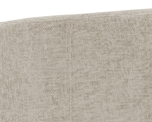 Sunpan Serenade Lounge Chair - Striking Round Design in Stylish Upholstery for a Stunning Home Accent Husky Beach