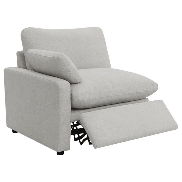 English Elm Hollander Modular Power Reclining Sofa with Wall Hugger Design for Compact Living B062S01722