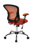 OSP Home Furnishings Juliana Task Chair Orange