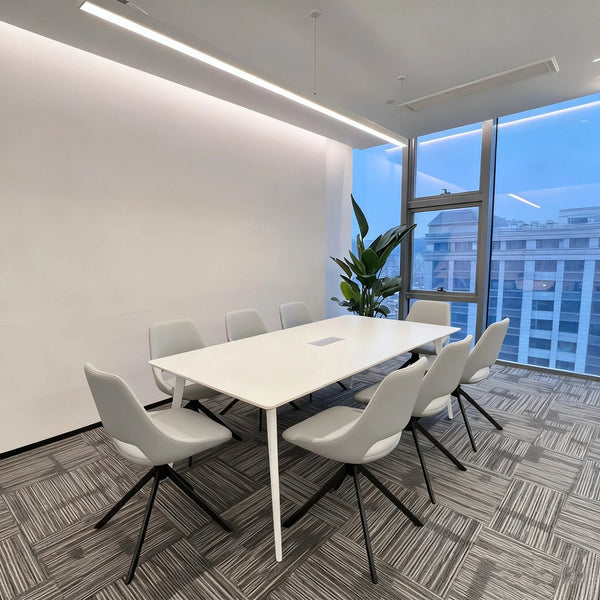 English Elm Dining Chairs Set Of 4 - Modern Swivel Seating With Scratch-Resistant Pu Leather & Gold Mesh Accents W3493P347173