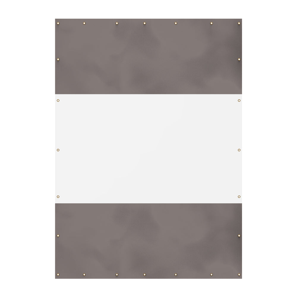 English Elm Heavy Duty Outdoor Clear Panel Curtain - 18 Oz Waterproof Pvc Polyester, Tearproof & Uv-Resistant For Patios, Gazebos, Privacy Screen (10'H X 7'W) W1859P238844