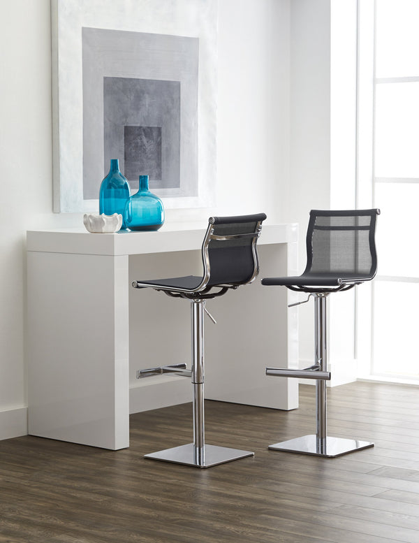 Sunpan Arch Console Table - Sleek Contemporary Design Perfect for Small Spaces and Versatile Home Decor High Gloss White