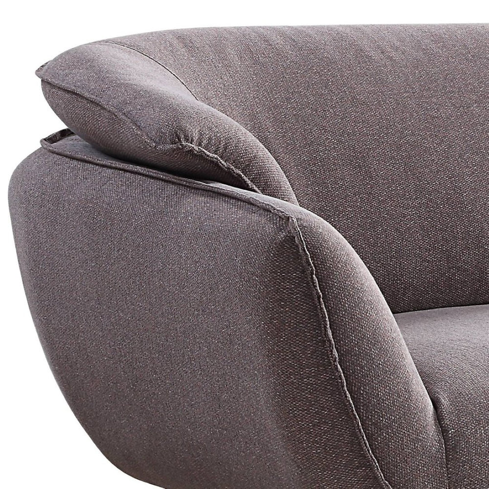 English Elm Dalya Velvet Upholstered Sofa Low Profile Contemporary Living Room Seating B2726P468879