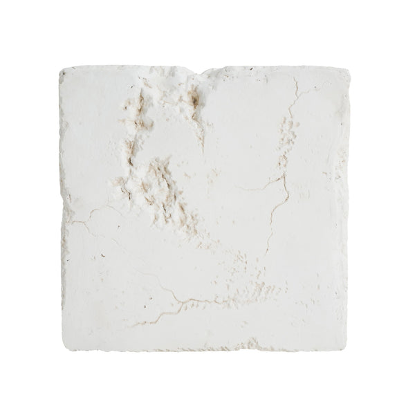 English Elm Christopher Knight Home® - Talia Magnesium Oxide Outdoor Side Table in White — Weather‑Resistant, Textured Stone Look, Versatile N775P300887W