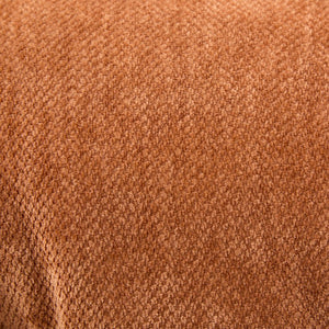 English Elm UNITED Swivel Barrel Chair with Chenille Upholstery, 360° Smooth Rotation, Padded Arm Comfort and Side Pockets for Living Room Relaxation Brown W1568P290084