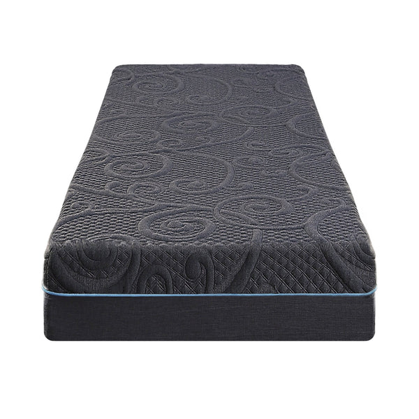 English Elm 8" Gel-Infused Memory Foam Hybrid Twin Mattress - 4-Layer Ventilated Foam & Pocket Coils, Firm Comfort B011P213342