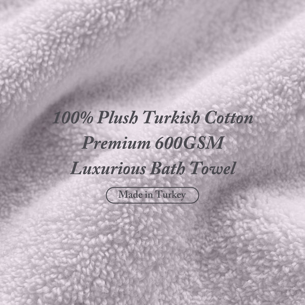 JLA Home Madison Park Signature - Cotton Turkish 6-Piece Luxury Towel Set - 600 GSM Oversized Plush Spa-Quality, OEKO-TEX Certified MPS73-475