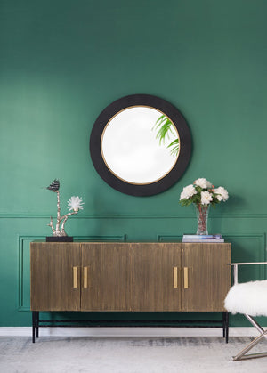 English Elm Aluminum Candle Holder With Elegant Marble Base, Nature-Inspired Design For Modern Home Décor W2078P172360