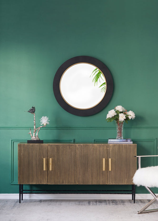 English Elm Aluminum Candle Holder With Elegant Marble Base, Nature-Inspired Design For Modern Home Décor W2078P172360