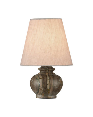 Currey & Company Piccolo Mini Table Lamp: Charming Pistachio Marble Accent Light For Cozy Spaces And Unique Decor Green Pistachio Green Marble 6000-1048-currey-company