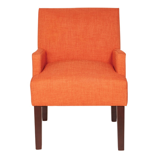 OSP Home Furnishings Main Street Guest Chair Tangerine