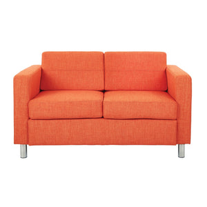 OSP Home Furnishings Pacific LoveSeat Tangerine