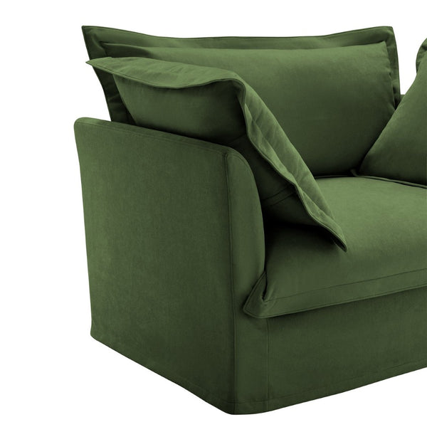 English Elm Koala Chenille Sectional Sofa Left Facing Deep Seat Bohemian Living Room Piece W3041P240131