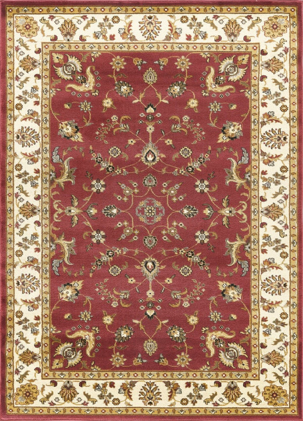 English Elm Classic All-over Traditional Pattern Area Rug Low Pile Living Room Dining Floor Cover B186P452256