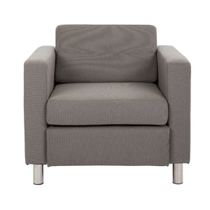 OSP Home Furnishings Atlantic Lounge Chair with Built-in Ac Outlet and Usb Port for Modern Living Spaces ATL51-895