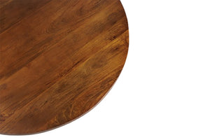 English Elm Combo Solid Wood Square Coffee Table with Metal Legs for Modern Living Rooms B024S00008
