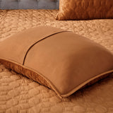 Madison Park Harper Glam/Luxury 3 Piece Velvet Quilt Set MP13-8008 Rust