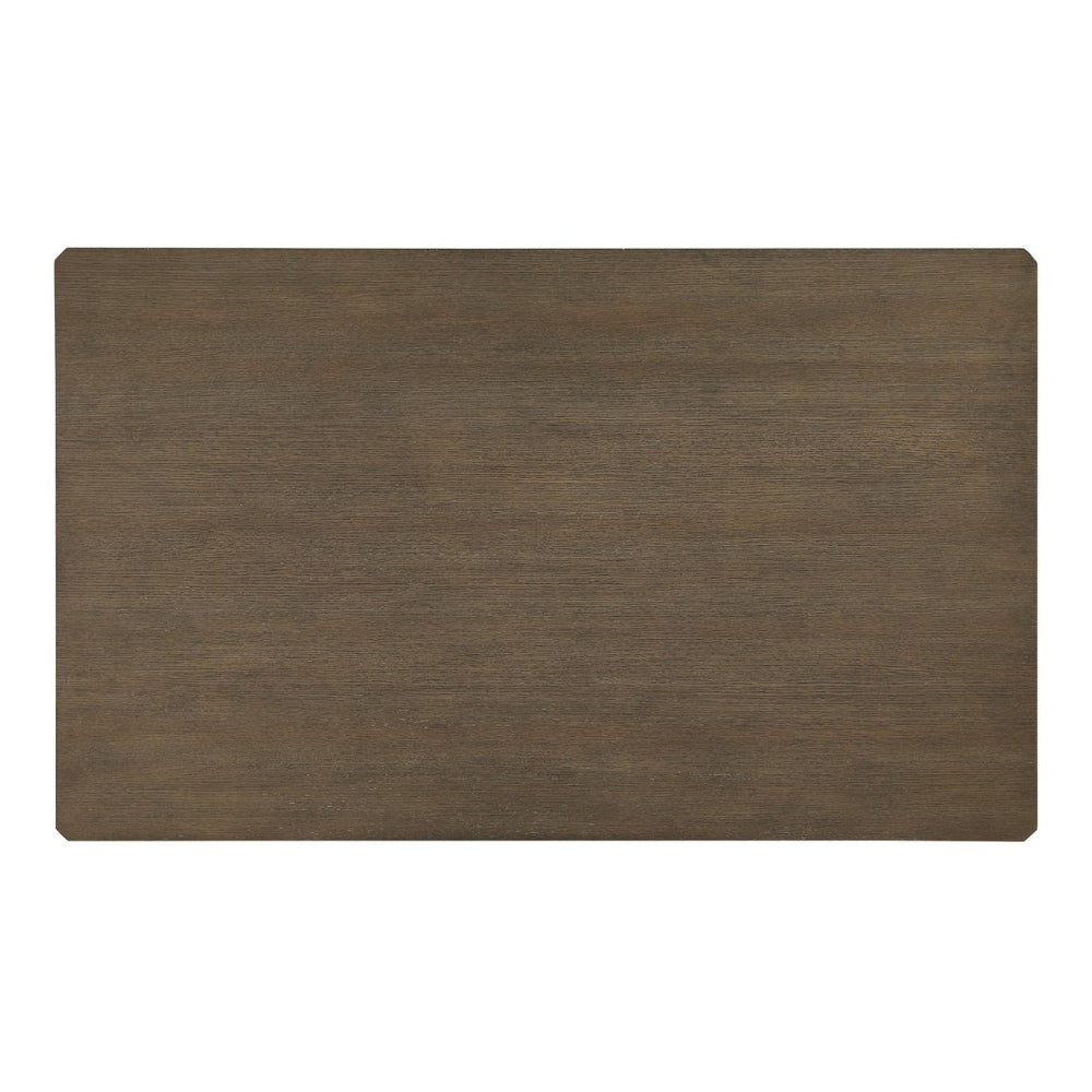 English Elm Stylish 6-Piece Counter Height Dining Set With Bench & Chairs - Light Brown Oak Finish For Comfort! B011P372219-GIGA