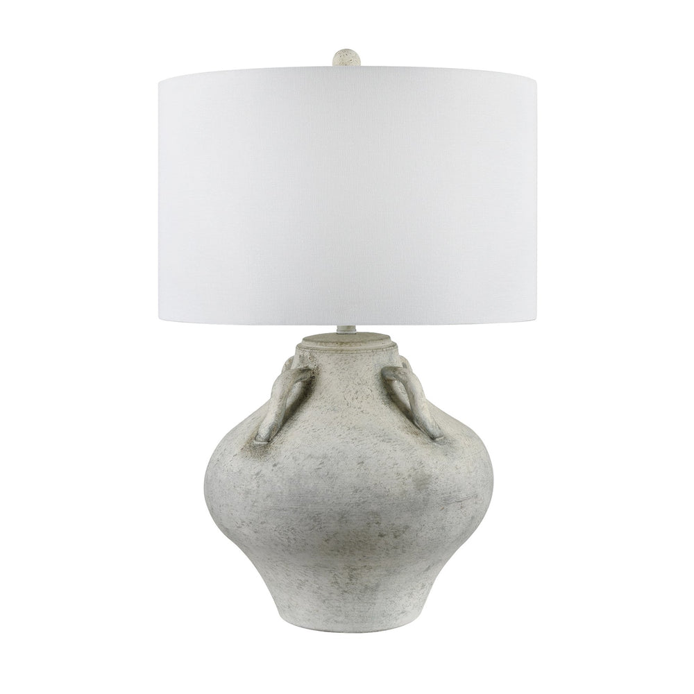Crestview Collection 30.5"H Elegant Ceramic Table Lamp With Stylish Linen Shade - Perfect For Living Room Or Bedroom Decor   Cvazp100