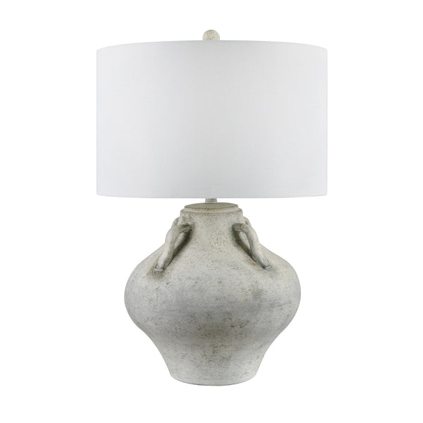 Crestview Collection 30.5"H Elegant Ceramic Table Lamp With Stylish Linen Shade - Perfect For Living Room Or Bedroom Decor   Cvazp100
