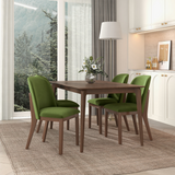 English Elm Ashcroft Furniture - Kaitlyn Green Velvet Dining Chair Set Of 2