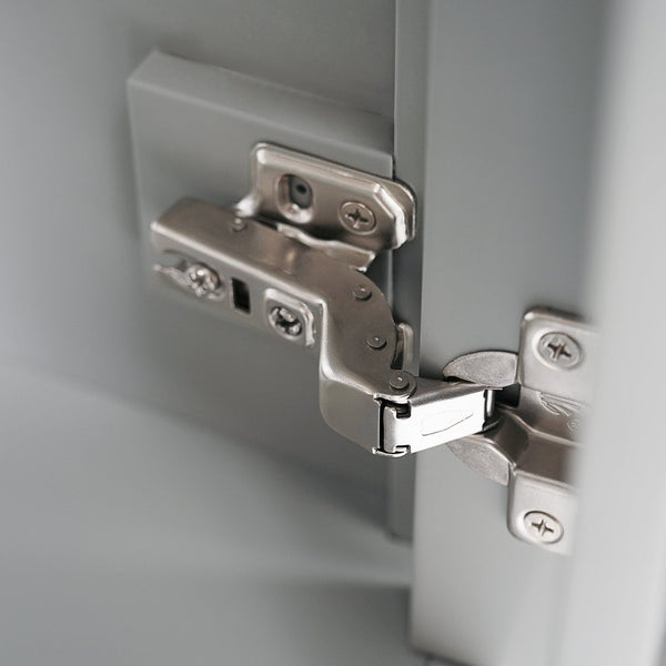 English Elm 20" Modern Bathroom Vanity with Ceramic Sink, Solid Wood MDF Build, Soft-Close Door & Shelf Grey N725P220604E